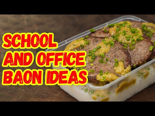 School and Office Baon Ideas | Ninong Ry