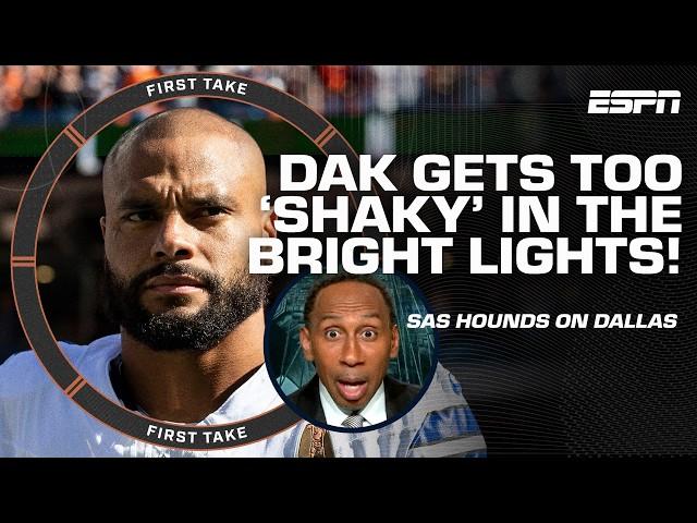 Stephen A. HAS NO CONFIDENCE in Dak Prescott winning a Super Bowl with Dallas  | First Take