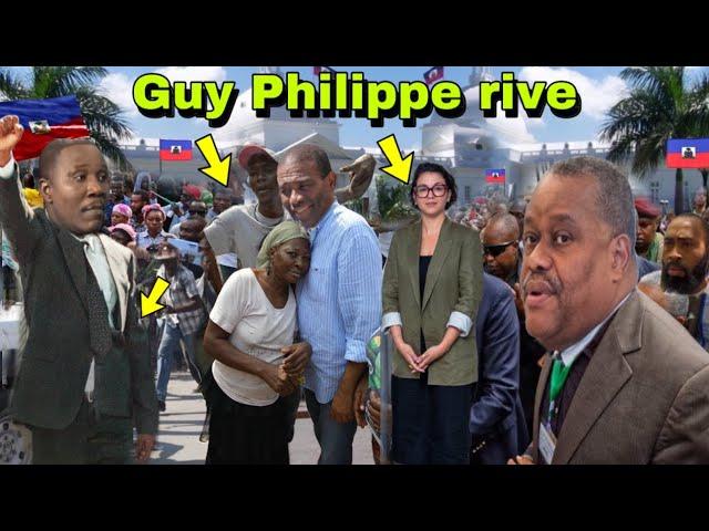 19 novembre sa fèk tonbe Guy Philippe apèn rive tout moun sezi wè Dominique Dupuy sipòte Guy Philipp