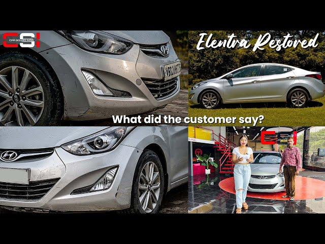 Hyundai Elantra Full Body Restoration  at @car_squad_india_csi | Car Detailing in Guwahati