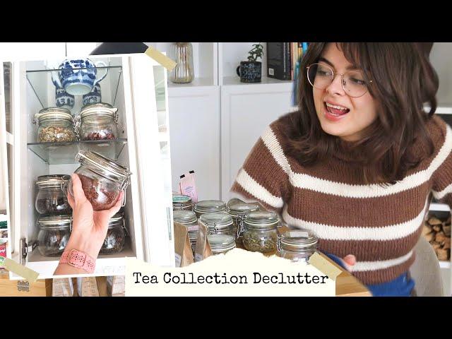 Extra Long Tea Collection Declutter & Tour 