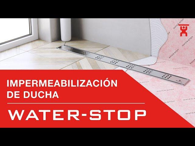 INSTALACIÓN LAMINA IMPERMEABILIZANTE WATER-STOP GURU