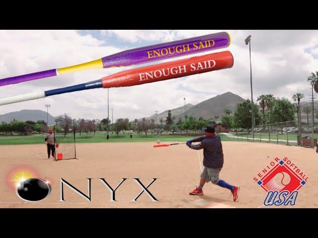 Hard or Soft? #Onyx Enough Said Senior Bat #Review | Gordo Life Softball