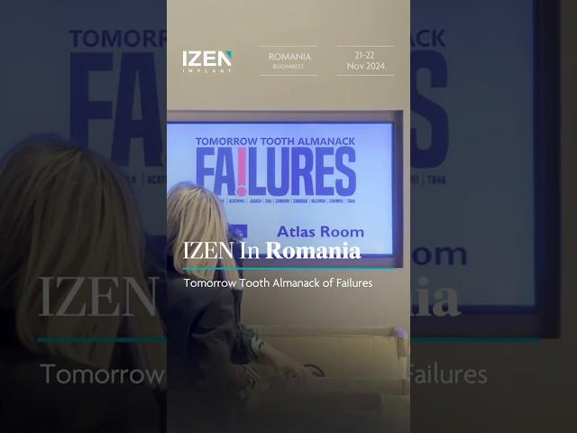 [IZEN in Romania] Tomorrow Tooth Almanack of Failures