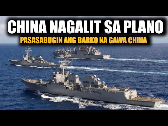 CHINA NAGALIT NA! BARKO NA CHINA MADE NG PILIPINAS PALULUBUGIN NA | sirlester