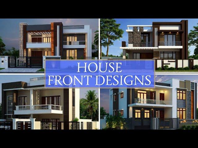 Modern house front design | Once human house front design | lumion