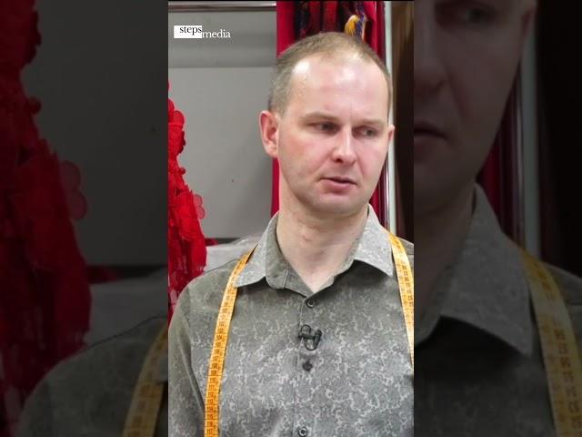Этот слесарь любит шить, а не бухать #слесарь модельер Полное видео: https://youtu.be/pWUtAyEmHJ8
