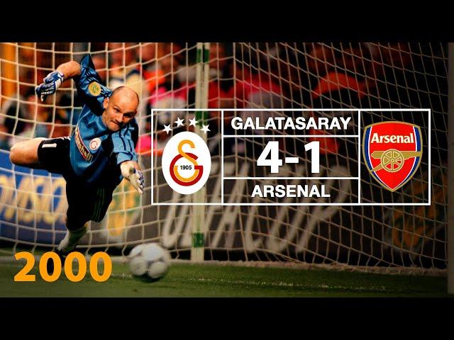 Galatasaray UEFA Kupası Final Maçı Özeti -  Galatasaray 4-1 Arsenal | UEFA Cup Final (2000)