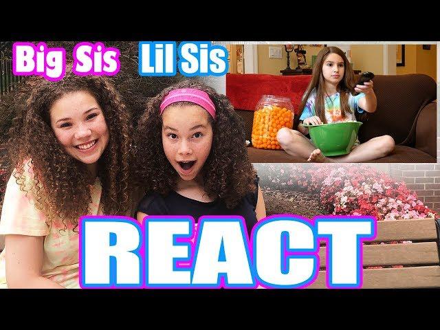 Big Sister & Little Sister REACT to "She Gets Away With Everything" by Mimi & Daniela