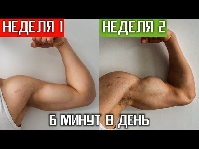 Как Увеличить Руки Подростку! (6 мин в день) / БЕЗ ВЕСА!