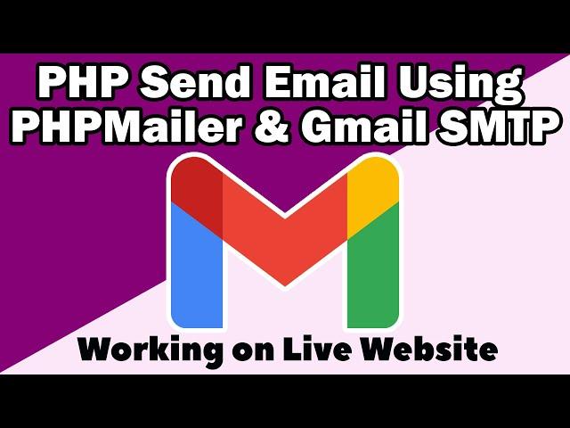 How to send Email Using PHPMailer and Gmail SMTP - in live Hosting server or Website