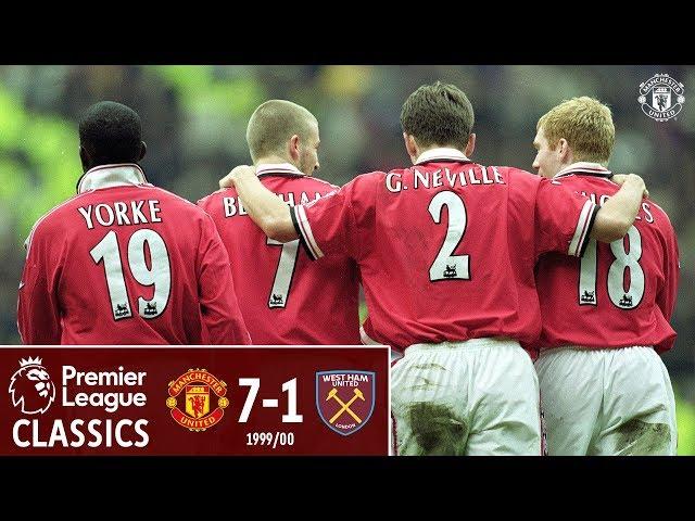 Premier League Classic | Manchester United 7-1 West Ham | 1999/00