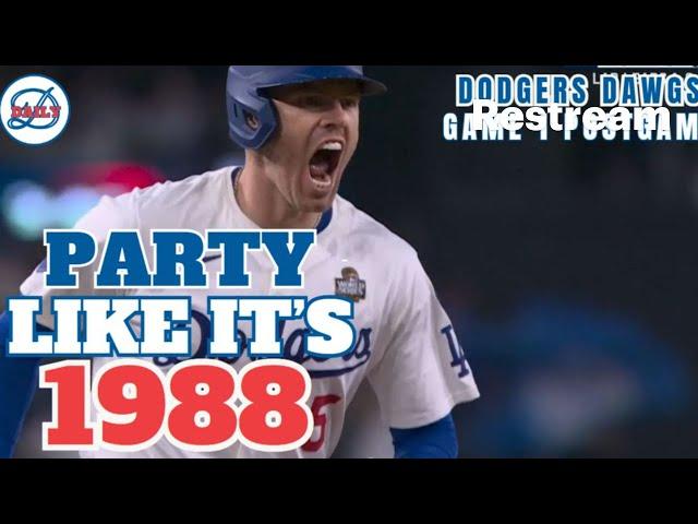 World Series Game 1 Postgame: It's 1988 All Over Again