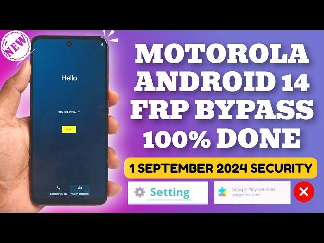 2024 Last Update : Motorola FRP Bypass Android 14 Without PC | Settings Not Opening [New Method]