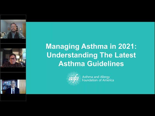 Webinar: Managing Asthma in 2021