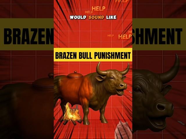 The Horrific Brazen Bull Punishment   #facts #cat #funny #knowledge