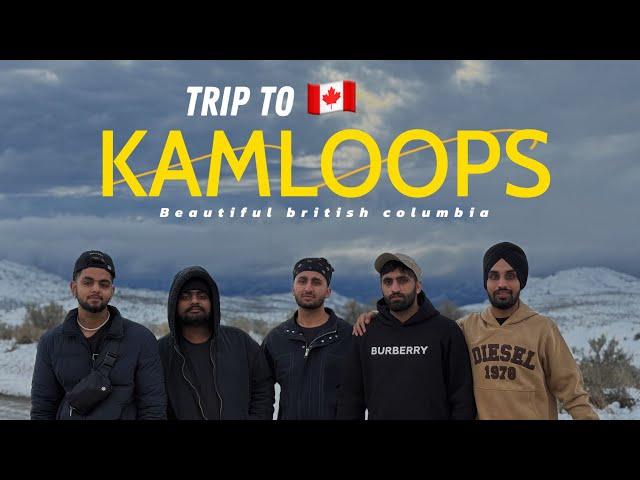 Moutains full of SNOW ️ | Surrey to Kamloops | Vlog 5 | #punjabi  #canadavlogs