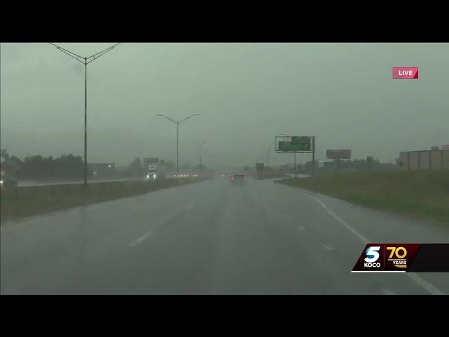 Early morning storms cause flooding concerns in OKC metro