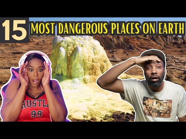 WE STAYING HOME!! 15 Most Dangerous Places on Earth Reaction | Asia and BJ React