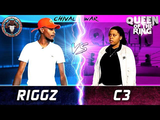 RIGGZ vs C3 (male vs female rap battle) | BULLPEN vs QOTR - CHIVAL WAR