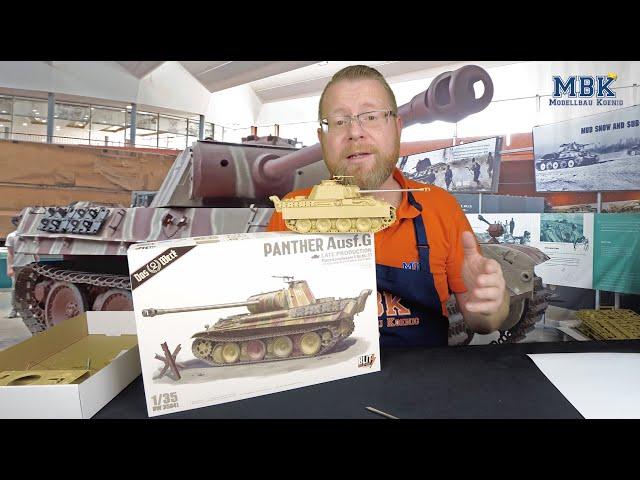 MBK unboxing SPECIAL - 1:35 Panther Ausf. G Late Prod. - SUPER BLITZ (Das Werk DW35041)