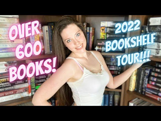 MY 2022 BOOKSHELF TOUR!!!