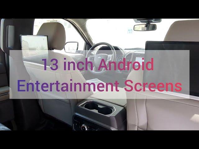 13 inch Rear Seat Entertainment systems