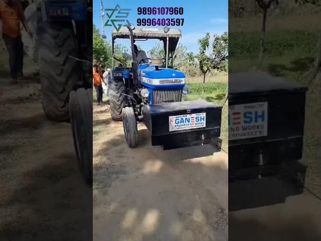 Sonalika 60 Trencher Machine l Sliding Trencher Machine #shorts #youtubeshorts #jsgpundri