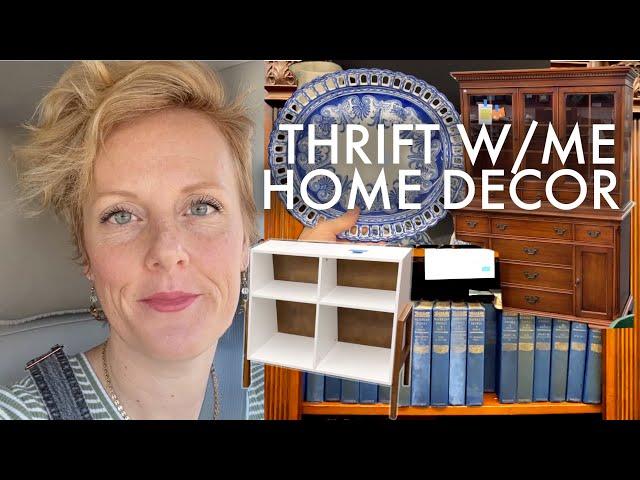 THRIFT W/ME FOR HOME DECOR + THRIFT HAUL