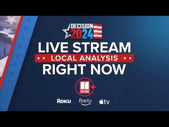 WATCH LIVE ELECTION COVERAGE: Analysis of Georgia county-by-county result | 11Alive News Atlanta