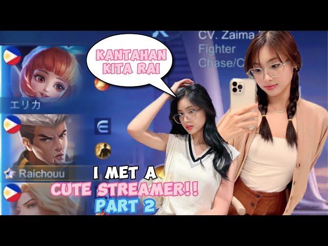 I MET A CUTE STREAMER PART 2!! | KINANTAHAN AKO