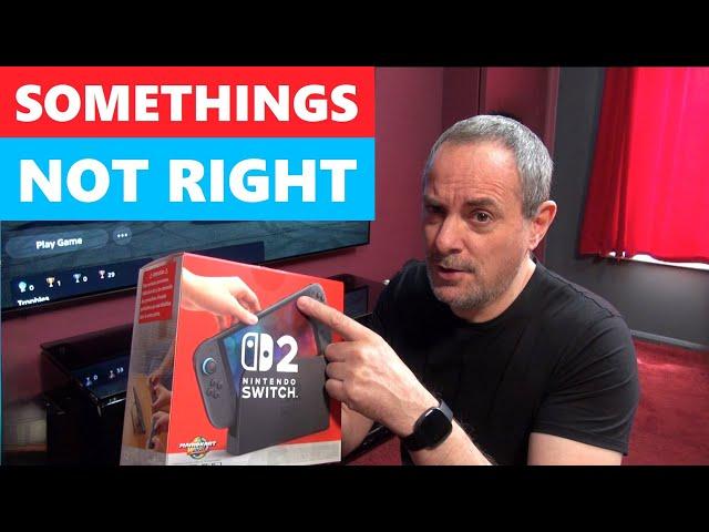 Nintendo Switch 2 Unboxing And Hands On... Something's NOT Right.