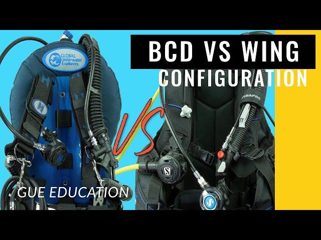 BCDs (jacket) VS Wings: Scuba Diving Equipment debate