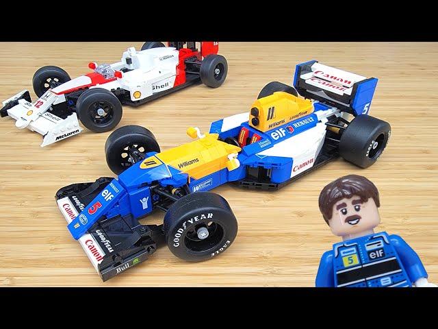 LEGO Icons Williams FW14B #10353 | Review and Comparison