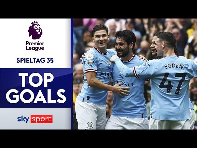 Geheimwaffe Gündoğan schlägt wieder zu! ‍️ | Best Goals Matchweek 35 | Premier League 22/23