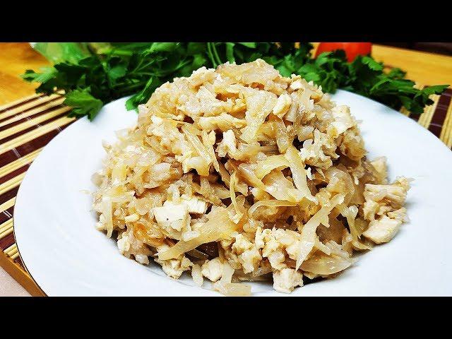 Lazy cabbage rolls, mother's recipe. Simple, fast, budget.
