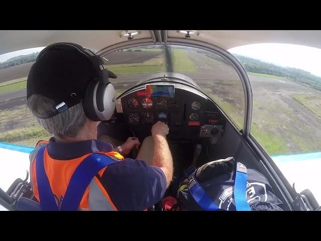 Landing at Eshott Runway Grass 19 080923