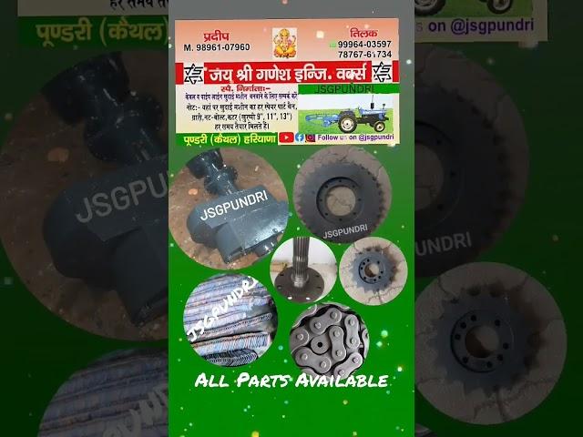 Trencher Machine Spare Parts Available JSGPUNDRI 9896107960 9996403597 #shorts