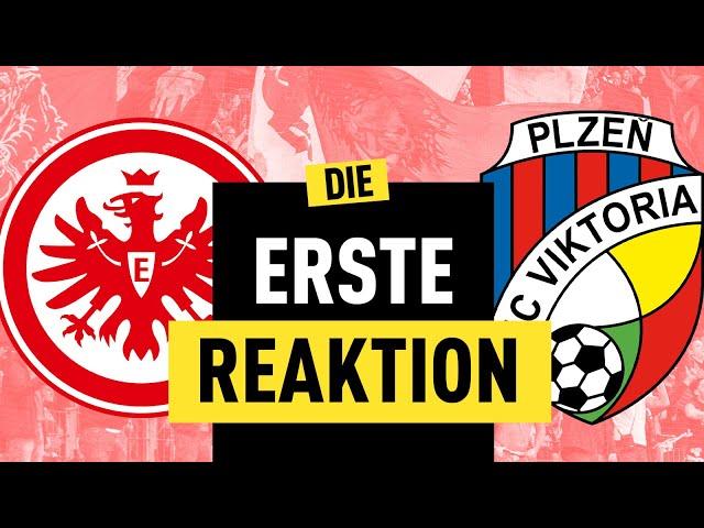 3:3 gegen Pilsen! Eintracht Frankfurt verspielt den Sieg! | Europa League Reaktion