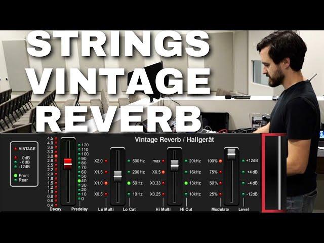 STRINGS REVERB SETTINGS FOR WORSHIP | BEHRINGER WING | X32/M32