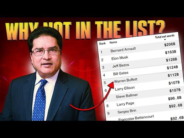 Why no INDIAN TRADER is in world's richest list?