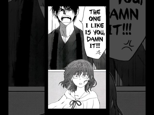 Akatsuki no Yona || Hak and Yona Love Confession  #shorts #manga