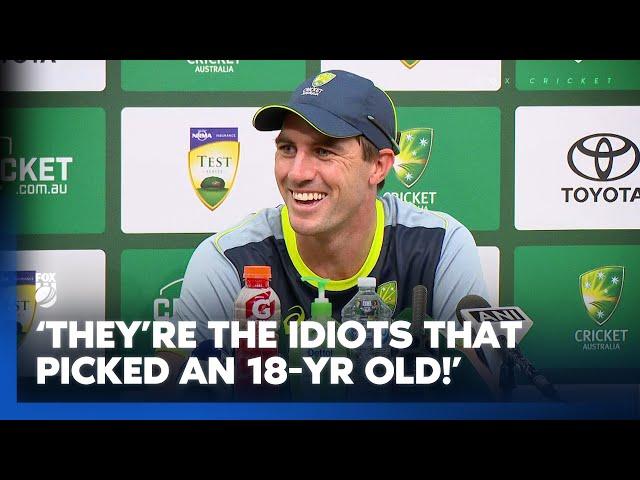 Cummins hilariously relates to Konstas' teenage call-up  Provides Head fitness update | Fox Cricket