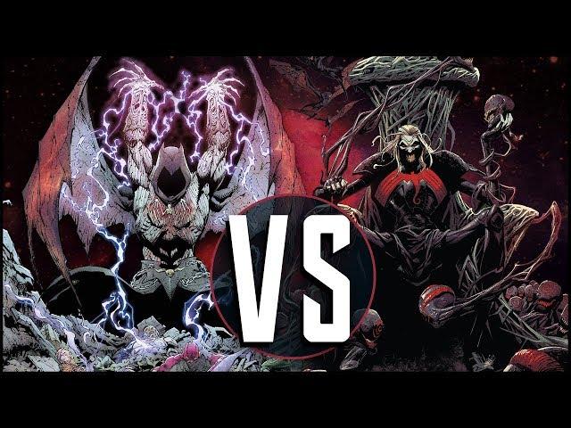 Barbatos VS Knull: Bat God Battles Symbiote God