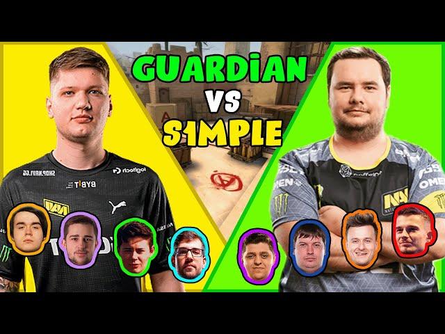 S1mple vs Guardian and Dosia - Fpl Csgo Stream Battles