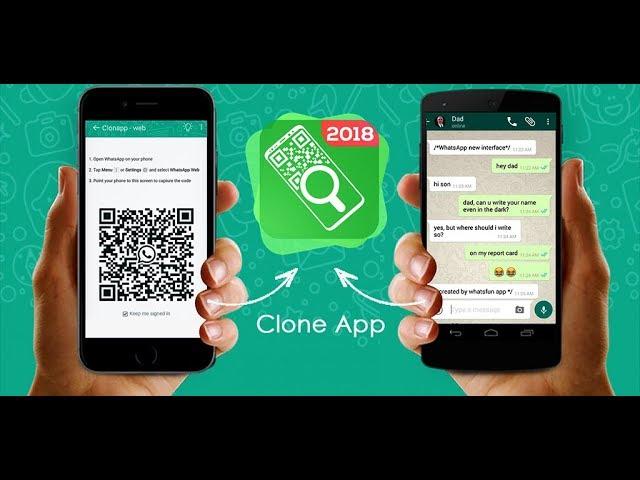 Clone Appweb : 1 WhatsApp account on 2 Devices