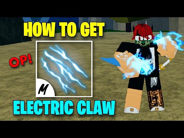 How to Get Electric Claw in Blox Fruits! (Electric V2 Blox Fruits)