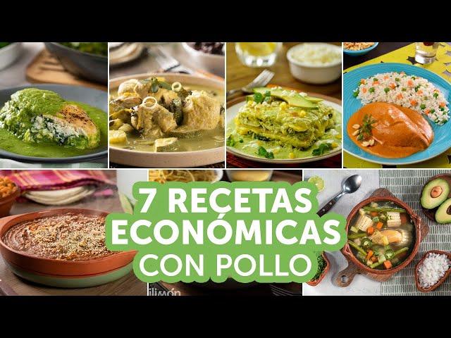 7 recetas económicas con pollo | kiwilimón