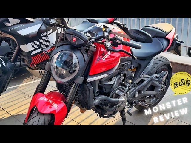 DUCATI MONSTER - தமிழ் Review (15 லட்சம் - Sports Street bike)? ?