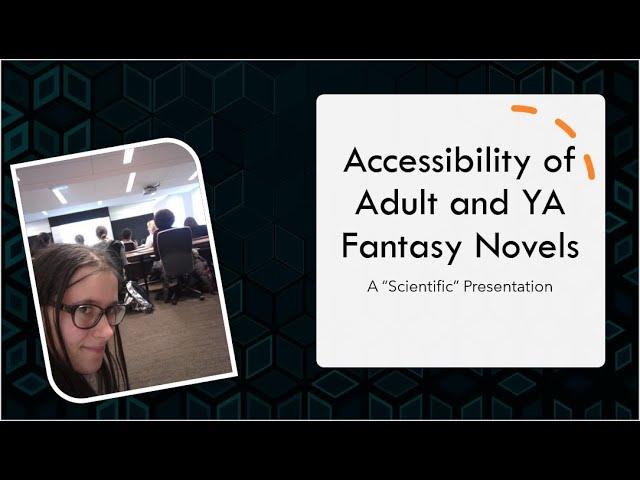 Accessibility of YA and Adult Fantasy Novels